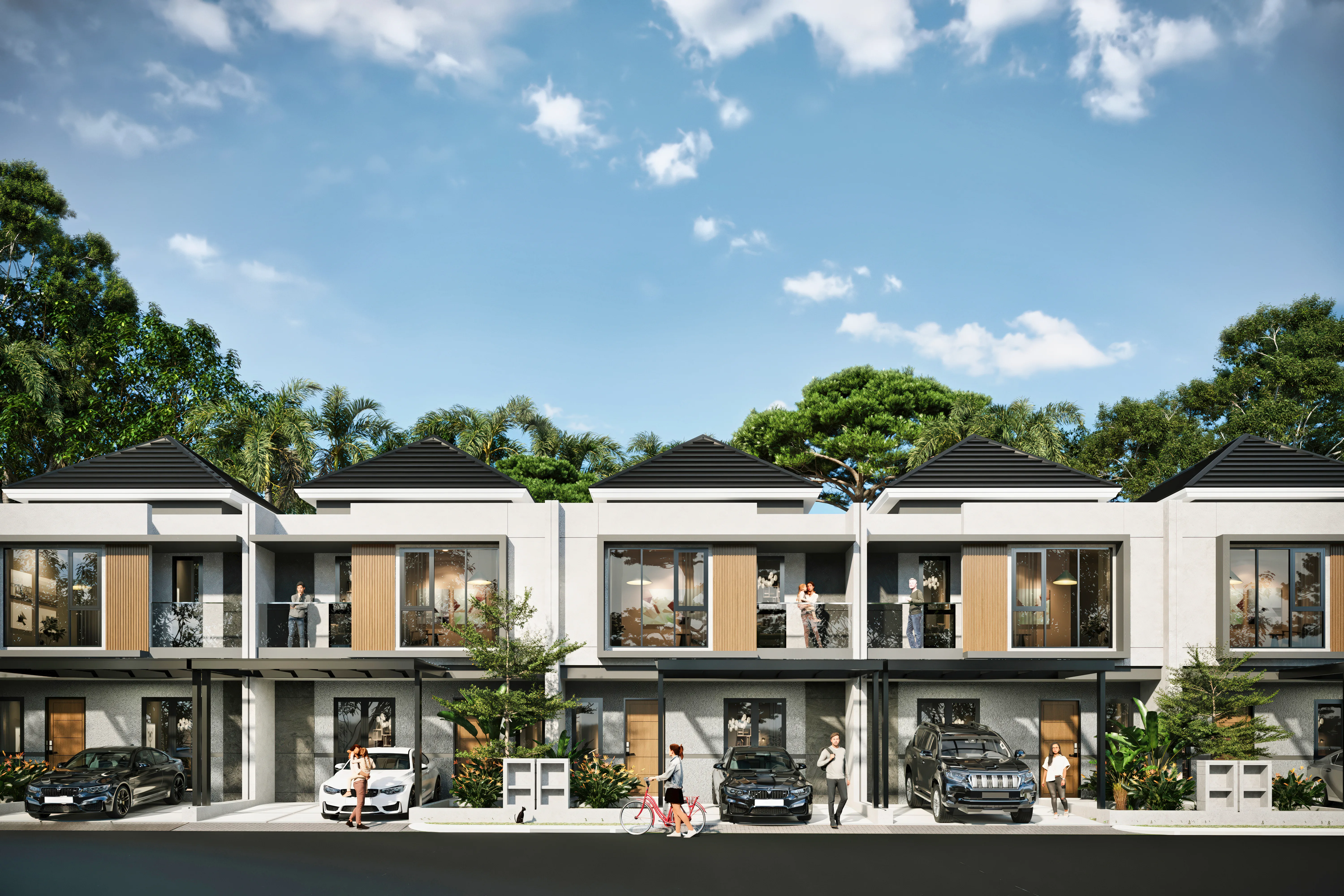 Radiant 7x15 facade